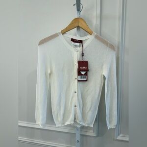 MaxMara White Women's Sweater NEW